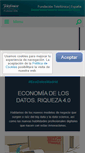 Mobile Screenshot of fundaciontelefonica.com